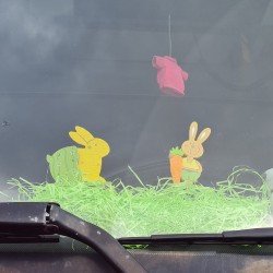 Ostern feiern im LKW